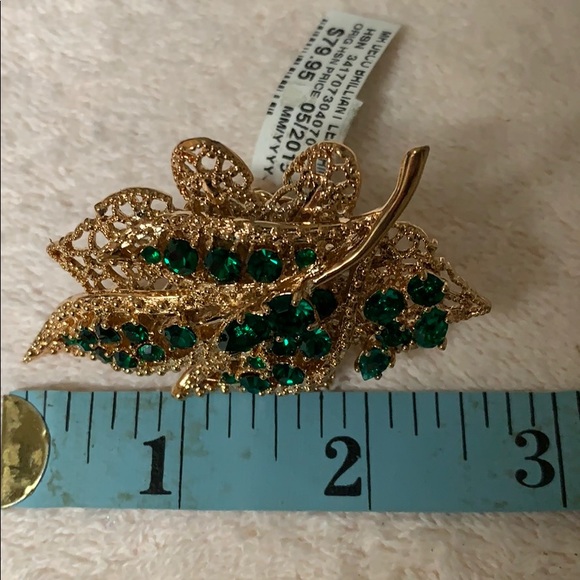 DECO BRILLIANT LEAF RING - Picture 6 of 8